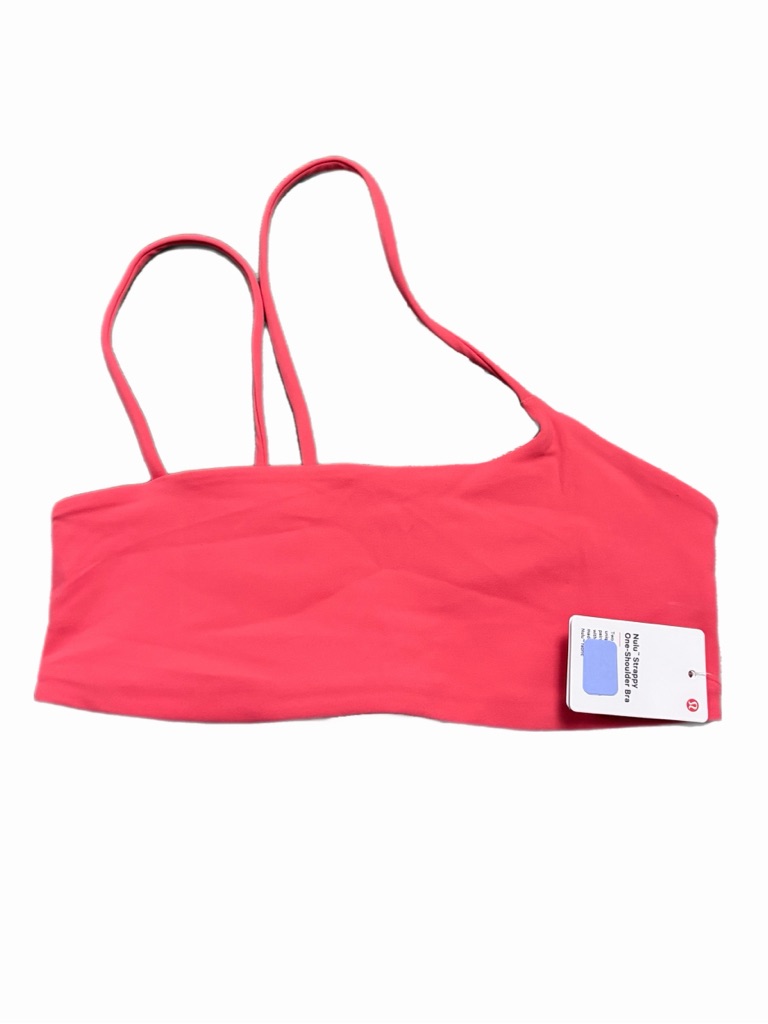 Nwt Lululemon Nulu Strappy One-Shoulder Bra *Light Support, A/B Cup Glaze Pink 6